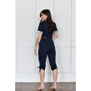 Костюм двойка женский "Сара" 1208-1 кулирка (последний размер) ромашка 60 Костюм двойка женский "Сара" 1208-1 кулирка (последний размер) ромашка 60