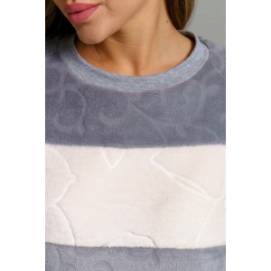 Костюм двойка женский "Ариэль-2" 1318 велсофт+футер 2-х нитка (последний размер) серый 50,54 Костюм двойка женский "Ариэль-2" 1318 велсофт+футер 2-х нитка (последний размер) серый 50,54