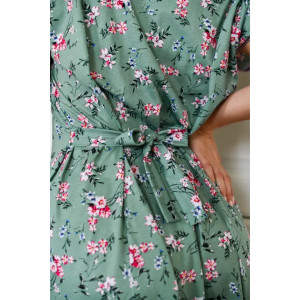 Халат женский "Настя" 1199-2 кулирка (последний размер) зеленый 58,60,62 Халат женский "Настя" 1199-2 кулирка (последний размер) зеленый 58,60,62