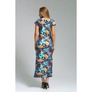 Платье женское "Симона" 1310 вискоза (последний размер) тропики 44,46,52 Платье женское "Симона" 1310 вискоза (последний размер) тропики 44,46,52