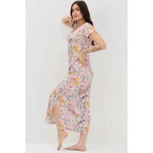 Платье женское "Симона" 1310-2 вискоза (последний размер) розовый 46,48,50,52,54 Платье женское "Симона" 1310-2 вискоза (последний размер) розовый 46,48,50,52,54