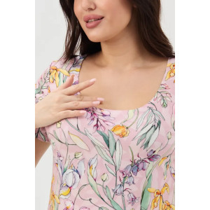 Платье женское "Симона" 1310-2 вискоза (последний размер) розовый 46,48,50,52,54 Платье женское "Симона" 1310-2 вискоза (последний размер) розовый 46,48,50,52,54