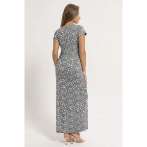 Платье женское "Симона 3" 1310-3 трикотаж (последний размер) мелкие цветы 50