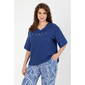 Костюм двойка женский "Котлин-2" кулирка (последний размер) индиго 60,62 Костюм двойка женский "Котлин-2" кулирка (последний размер) индиго 60,62