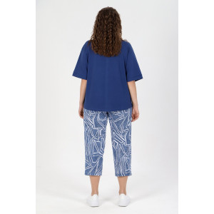 Костюм двойка женский "Котлин-2" кулирка (последний размер) индиго 60,62 Костюм двойка женский "Котлин-2" кулирка (последний размер) индиго 60,62