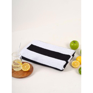 Полотенце "Urban Family" махровое "Полоски черные"