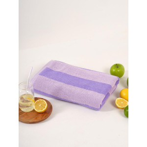 Полотенце "Urban Family" махровое "Полоски фиолетовые"