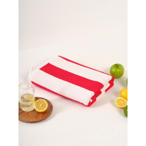 Полотенце "Urban Family" махровое "Полоски красные"