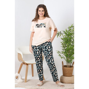 Костюм двойка женский "Трикси-2" кулирка (последний размер) бежевый 56 Костюм двойка женский "Трикси-2" кулирка (последний размер) бежевый 56