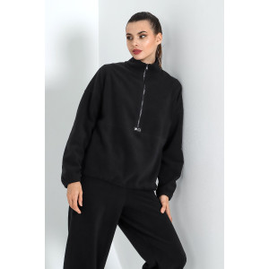 Костюм двойка женский "Скай-2" флис (последний размер) чёрный 54 Костюм двойка женский "Скай-2" флис (последний размер) чёрный 54