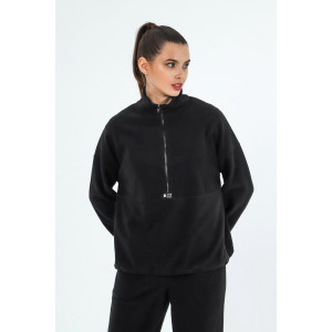 Костюм двойка женский "Скай-2" флис (последний размер) чёрный 54 Костюм двойка женский "Скай-2" флис (последний размер) чёрный 54