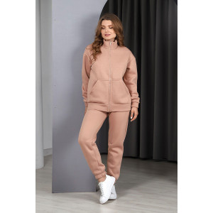Костюм двойка женский "Релиз" футер 3-х нитка с начесом (последний размер) бежевый 44,52 Костюм двойка женский "Релиз" футер 3-х нитка с начесом (последний размер) бежевый 44,52