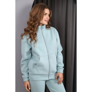 Костюм двойка женский "Релиз" футер 3-х нитка с начесом (последний размер) серо-зеленый 54 Костюм двойка женский "Релиз" футер 3-х нитка с начесом (последний размер) серо-зеленый 54