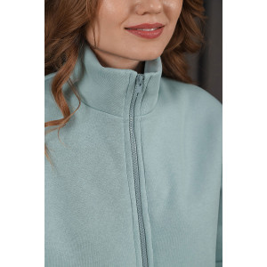 Костюм двойка женский "Релиз" футер 3-х нитка с начесом (последний размер) серо-зеленый 54 Костюм двойка женский "Релиз" футер 3-х нитка с начесом (последний размер) серо-зеленый 54