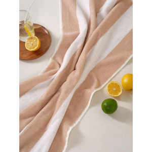 Набор махровых полотенец Urban Family "Полоски бежевые" 2 шт. Набор махровых полотенец Urban Family "Полоски бежевые" 2 шт.