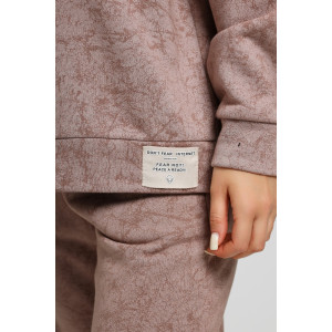 Костюм двойка женский "Салли" футер 3-х нитка (последний размер) бежевый однотон 48 Костюм двойка женский "Салли" футер 3-х нитка (последний размер) бежевый однотон 48