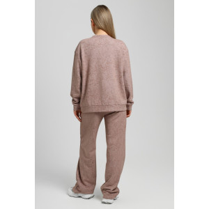 Костюм двойка женский "Салли" футер 3-х нитка (последний размер) бежевый однотон 48 Костюм двойка женский "Салли" футер 3-х нитка (последний размер) бежевый однотон 48