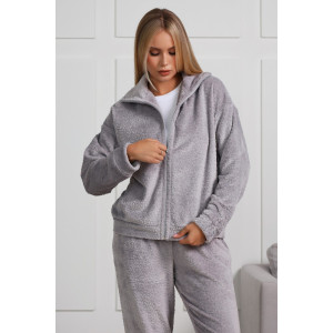 Костюм двойка женский "Лео-2" велсофт (последний размер) серый 54 Костюм двойка женский "Лео-2" велсофт (последний размер) серый 54