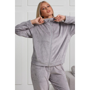 Костюм двойка женский "Лео-2" велсофт (последний размер) серый 54 Костюм двойка женский "Лео-2" велсофт (последний размер) серый 54