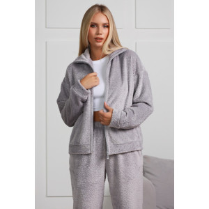 Костюм двойка женский "Лео-2" велсофт (последний размер) серый 54 Костюм двойка женский "Лео-2" велсофт (последний размер) серый 54