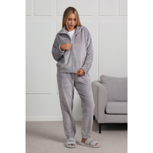 Костюм двойка женский "Лео-2" велсофт (последний размер) серый 54 Костюм двойка женский "Лео-2" велсофт (последний размер) серый 54