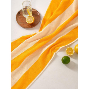 Набор махровых полотенец Urban Family "Полоски оранжевые" 2 шт. Набор махровых полотенец Urban Family "Полоски оранжевые" 2 шт.