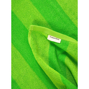 Набор махровых полотенец Urban Family "Полоски зеленые" 2 шт. Набор махровых полотенец Urban Family "Полоски зеленые" 2 шт.