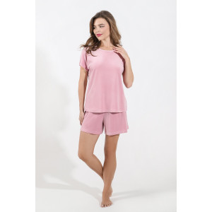 Костюм двойка женский "Пандора" велюр стрейч (последний размер) розовый 46 Костюм двойка женский "Пандора" велюр стрейч (последний размер) розовый 46