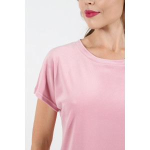 Костюм двойка женский "Пандора" велюр стрейч (последний размер) розовый 46 Костюм двойка женский "Пандора" велюр стрейч (последний размер) розовый 46