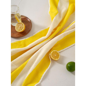 Набор махровых полотенец Urban Family "Полоски желтые" 2 шт. Набор махровых полотенец Urban Family "Полоски желтые" 2 шт.