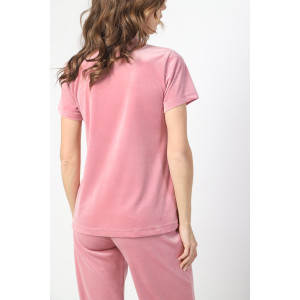 Костюм двойка женский "Пандора-2" велюр стрейч (последний размер) сухая роза 44,46 Костюм двойка женский "Пандора-2" велюр стрейч (последний размер) сухая роза 44,46