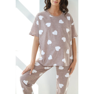 Костюм двойка для беременных "Лайк-3" кулирка (последний размер) 48 Костюм двойка для беременных "Лайк-3" кулирка (последний размер) 48