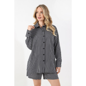 Костюм двойка женский "Тропический рай-1" штапель (последний размер) черный 50,52 Костюм двойка женский "Тропический рай-1" штапель (последний размер) черный 50,52