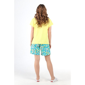 Костюм двойка женский "Восторг-2" кулирка (последний размер) желтый 44,48 Костюм двойка женский "Восторг-2" кулирка (последний размер) желтый 44,48