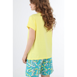 Костюм двойка женский "Восторг-2" кулирка (последний размер) желтый 44,48 Костюм двойка женский "Восторг-2" кулирка (последний размер) желтый 44,48