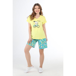 Костюм двойка женский "Восторг-2" кулирка (последний размер) желтый 44,48 Костюм двойка женский "Восторг-2" кулирка (последний размер) желтый 44,48