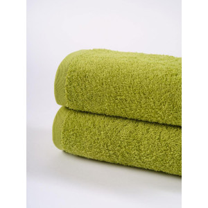 Набор махровых полотенец "Classic" зеленый 2 шт. Набор махровых полотенец "Classic" зеленый 2 шт.