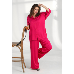 Костюм двойка женский "Лето" штапель (последний размер) фуксия 52 Костюм двойка женский "Лето" штапель (последний размер) фуксия 52