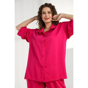 Костюм двойка женский "Лето" штапель (последний размер) фуксия 52 Костюм двойка женский "Лето" штапель (последний размер) фуксия 52