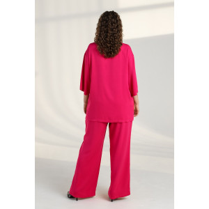 Костюм двойка женский "Лето" штапель (последний размер) фуксия 52 Костюм двойка женский "Лето" штапель (последний размер) фуксия 52