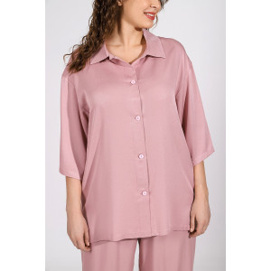 Костюм двойка женский "Лето" штапель (последний размер) сухая роза 48,50,54,56 Костюм двойка женский "Лето" штапель (последний размер) сухая роза 48,50,54,56