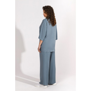 Костюм двойка женский "Лето" штапель (последний размер) серо-зеленый 50 Костюм двойка женский "Лето" штапель (последний размер) серо-зеленый 50