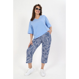 Костюм двойка женский "Котлин-2" кулирка (последний размер) голубой 60 Костюм двойка женский "Котлин-2" кулирка (последний размер) голубой 60