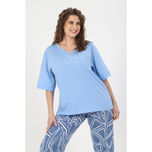 Костюм двойка женский "Котлин-2" кулирка (последний размер) голубой 60 Костюм двойка женский "Котлин-2" кулирка (последний размер) голубой 60