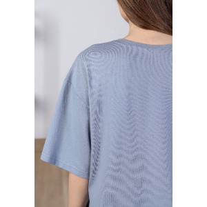 Пижама женская "Веста-1" кулирка (последний размер) серый 50