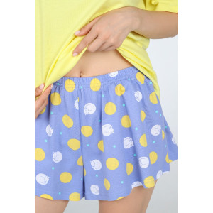 Пижама женская "Сновидение-2" кулирка (последний размер) желтый 50