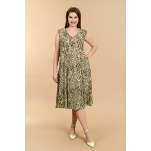 Сарафан женский "Дыхание лета-2" вискоза (последний размер) зеленый 52,54,60