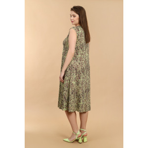 Сарафан женский "Дыхание лета-2" вискоза (последний размер) зеленый 52,54,60