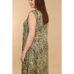 Сарафан женский "Дыхание лета-2" вискоза (последний размер) зеленый 52,54,60