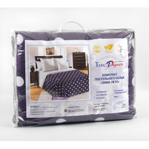 Постельное белье перкаль зима-лето "Иллюминация"